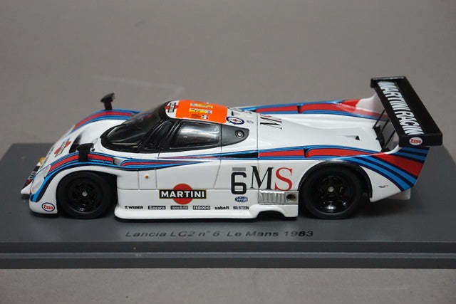 1:43 SPARK S0652 Lancia LC2 LM Le Mans 1983 MARTINI #6