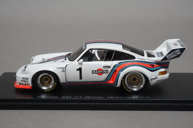 1:43 SPARK S3405 Porsche 935 Winner Vallelunga 1976 #1 Martini model car