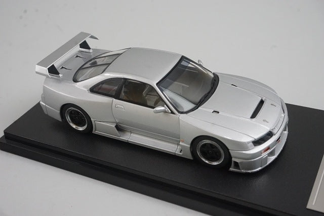 1:43 HPI 8166 Nissan NISMO GT-R Le Mans Silver Custom Order for Miniature Car Fans model car