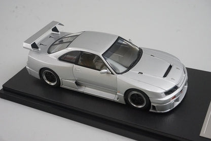 1:43 HPI 8166 Nissan NISMO GT-R Le Mans Silver Custom Order for Miniature Car Fans model car