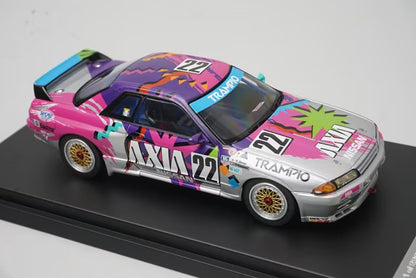 1:43 HPI 8021 Nissan AXIA Skyline JTC 1992 #22 AXIA model car
