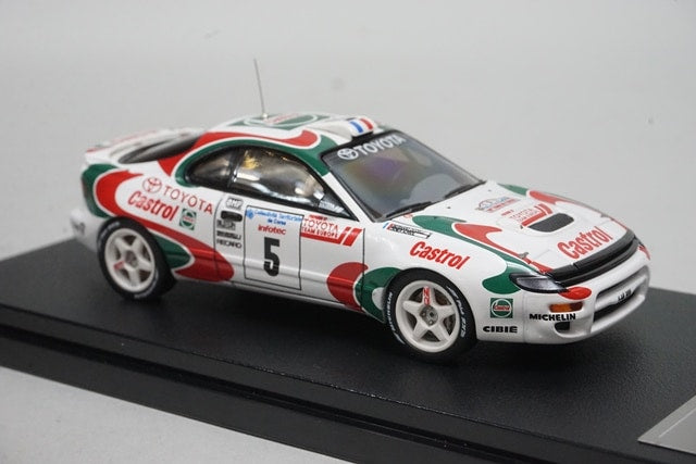 1:43 HPI 8153 Toyota Celica Turbo 4WD Tour de Corse 1994 #5 model car