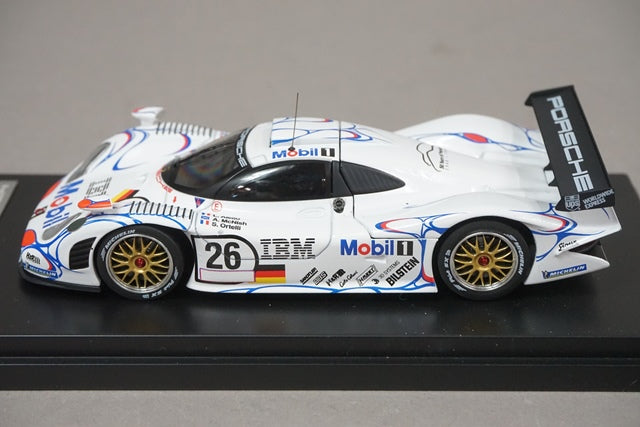 1:43 HPI 8050 Porsche 911 GT1 LM Le Mans 1998 #26 Mobil1 model car