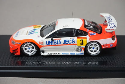 1:43 EBBRO 44887 UNISIA JEX SILVIA JGTC 2002 #3