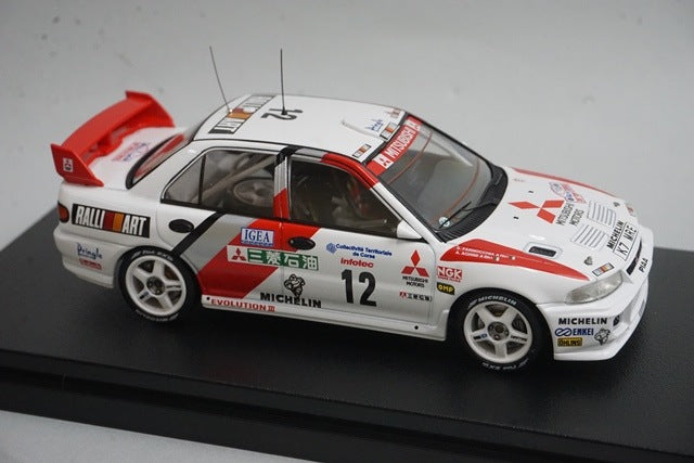 1:43 HPI 8550 Mitsubishi Lancer Evolution III Tour de Corse 1995 #12