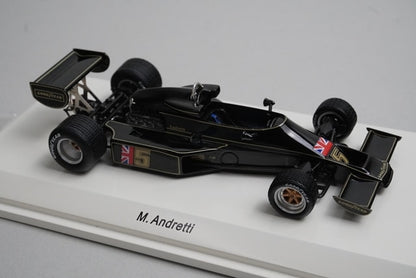 1:43 Rave R70042 Lotus 77 #5 winner of the 1976 Japanese GP M. Andretti model car