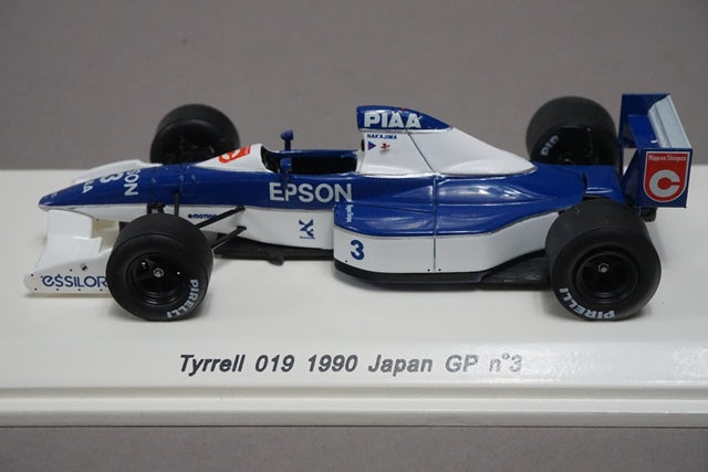 1:43 Reve R70065 Tyrrell 019 Japanese GP Satoru Nakajima 1990 #3