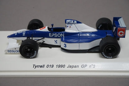 1:43 Reve R70065 Tyrrell 019 Japanese GP Satoru Nakajima 1990 #3