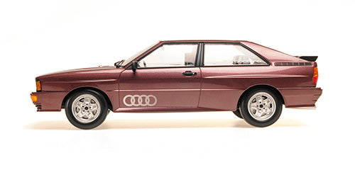 [ Back-order ] MINICHAMPS 155016125 1:18 Audi Quattro 1980 Brown Metallic model car