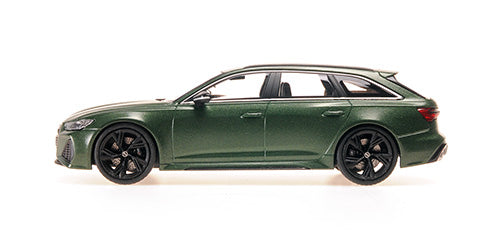 [ Back-order ] MINICHAMPS 410018017 1:43 Audi RS 6 Avant 2019 Matte Green model car