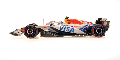 [ Back-order ] MINICHAMPS 417250330 1:43 Visa VCARB02 Lawson Japanese GP 2025 model car
