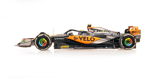 [ Back-order ] MINICHAMPS 537235404 1:43 McLaren MCL60 Norris British GP 2023 2nd Place model car