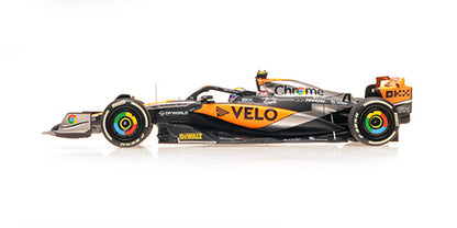 [ Back-order ] MINICHAMPS 537235404 1:43 McLaren MCL60 Norris British GP 2023 2nd Place model car