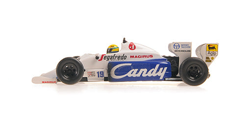 [ Back-order ] MINICHAMPS 540843399 1:43 Thormanhardt TG184 Senna 1984 Monaco GP 2nd place Weather model car