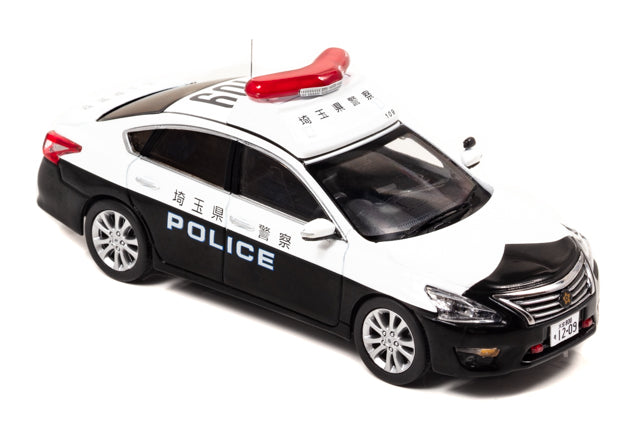 [ Back-order ] RAI'S H7431803 1:43 Nissan Teana (L33) 2018 Saitama Prefectural Police Regional Automobile Police Force Vehicle (109)