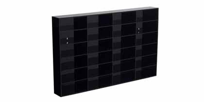 [Back-order] AUTOart 90031 1:43scale x 24UNITS (Black) without Sliding Door Display Case