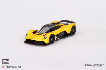 [ Back-order ] TSM TSM430773 1:43 Aston Martin Valkyrie Sunburst Yellow model car