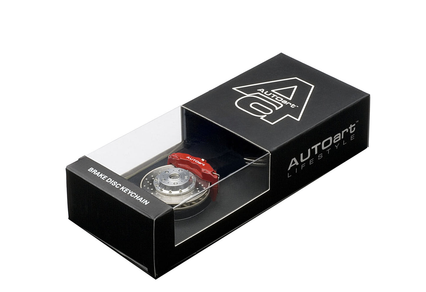 [Back-order] AUTOart 40091 Brake Disc Key Chain (6-POT/Red Caliper)