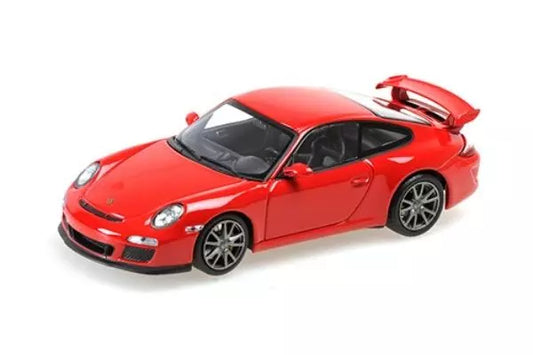 [ Back-order ] MINICHAMPS 400068026 1:43 Porsche 911 GT3 2009 Red model car