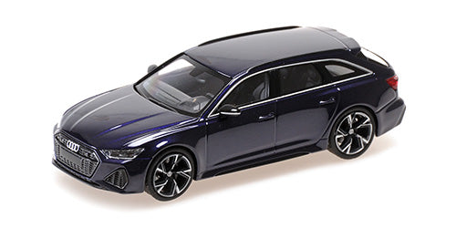 [ Back-order ] MINICHAMPS 410018016 1:43 Audi RS6 Avant 2019 Violet Metallic model car