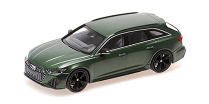 [ Back-order ] MINICHAMPS 410018017 1:43 Audi RS 6 Avant 2019 Matte Green model car