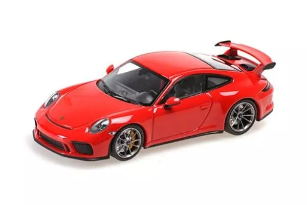 [ Back-order ] MINICHAMPS 410066030 1:43 Porsche 911 GT3 2017 Red model car