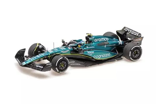 [ Back-order ] MINICHAMPS 417230914 1:43 Aston AMR23 Alonso Canadian GP 2023 2nd place model car