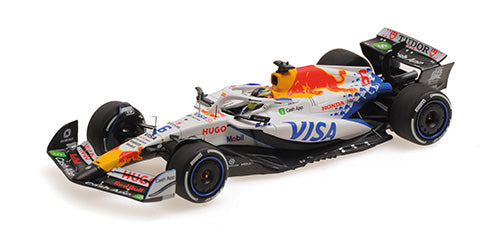 [ Back-order ] MINICHAMPS 417250206 1:43 Visa VCARB02 Hajar Chinese GP 2025 model car