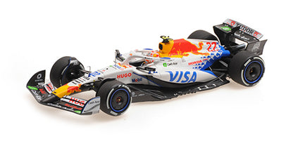 [ Back-order ] MINICHAMPS 417250222 1:43 Visa VCARB02 Yuki Tsunoda Chinese GP 2025 model car
