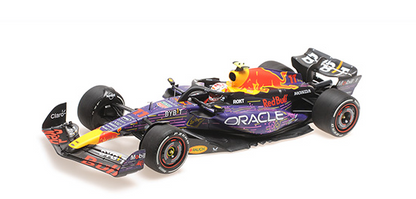 [ Back-order ] MINICHAMPS 110232211 1:18 ORACLE RB19 Perez Las Vegas GP 2023 3rd place model car