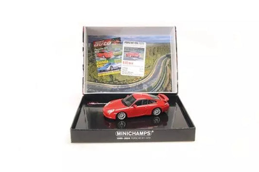 [ Back-order ] MINICHAMPS 430068011 1:43 Porsche 911 GT3 1999 Red Sports Auto model car