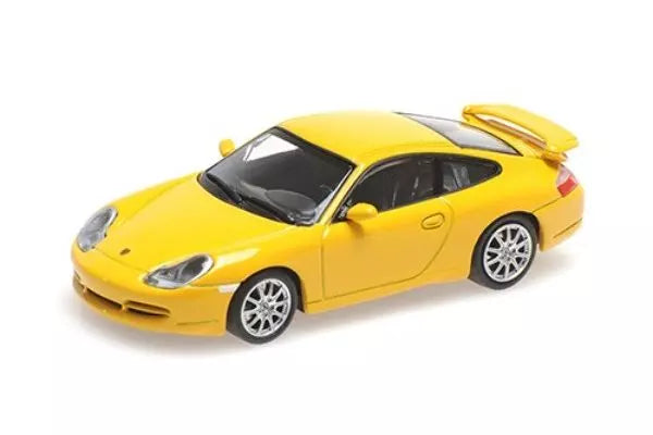 [ Back-order ] MINICHAMPS 430068012 1:43 Porsche 911 GT3 1999 Yellow model car