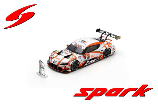43SGT2024 Spark 1:43 Toyota au TOM'S GR Supra #36 TGR TEAM au TOM'S Champion GT500 SUPER GT 2024 with CHAMPION BOARD Sho Tsuboi - Kenta Yamashita