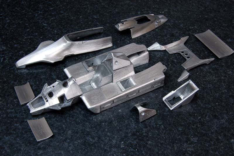 [Back-order] Model Factory HIRO K351 1:43 Lotus Type79 1978 Ver.A 1978 Rd.8 Swedish GP / Rd9 French GP Multi-Material Kit MFH