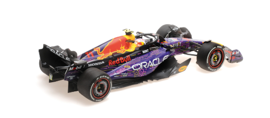 [ Back-order ] MINICHAMPS 110232211 1:18 ORACLE RB19 Perez Las Vegas GP 2023 3rd place model car