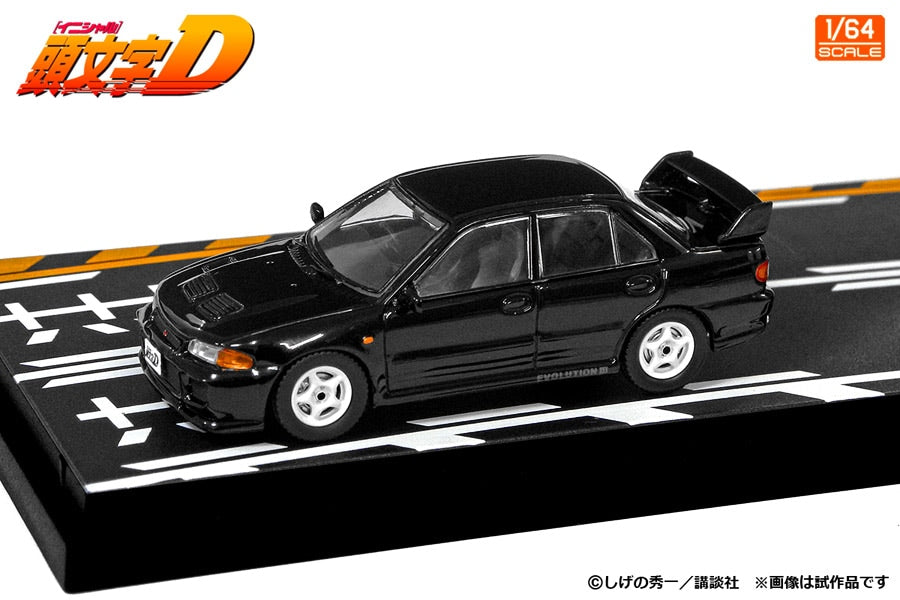 [ Back-order ] MODELER'S MD64217 1:64 Initial D Set Vol. 17 Kyoichi Sudo Lancer Evolution III & Ryosuke Takahashi RX-7 FC3S Diecast model car