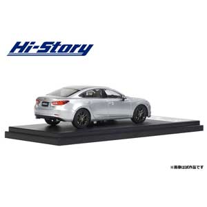 [ Back-order ] Hi-Story HS137SL 1:43 MAZDA ATENZA SEDAN 2016 Sonic Silver Metallic Diecast model car
