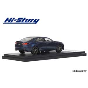 [ Back-order ] Hi-Story HS137DB 1:43 MAZDA ATENZA SEDAN 2016 Deep Crystal Blue Mica Diecast model car