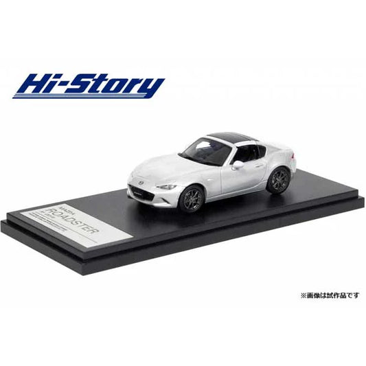 [ Back-order ] Hi-Story HS194SL 1:43 MAZDA ROADSTER RF 2016 Ceramic Metallic Diecast model car