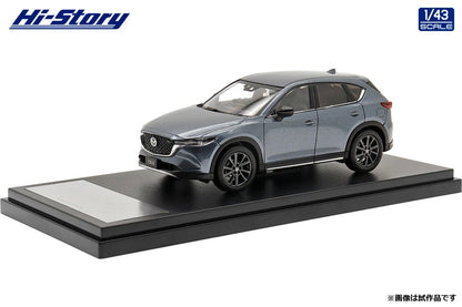 [ Back-order ] Hi-Story HS359PG 1:43 MAZDA CX-5 Field Journey 2021 Polymetal Gray Metallic Diecast model car
