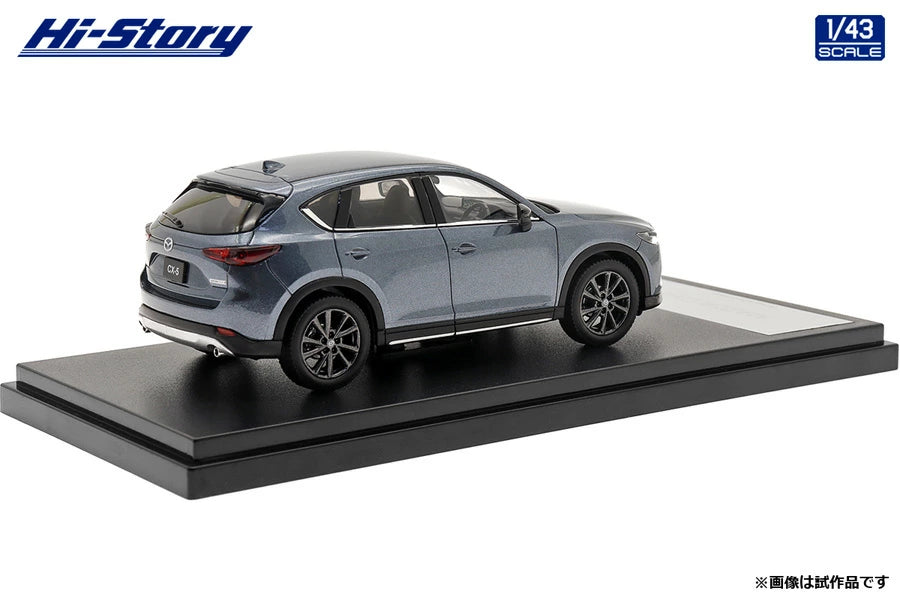 [ Back-order ] Hi-Story HS359PG 1:43 MAZDA CX-5 Field Journey 2021 Polymetal Gray Metallic Diecast model car
