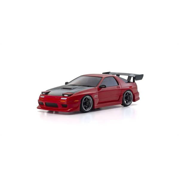 32646R Kyosho MINI-Z AWD Mazda Savanna RX-7 FC3S Aero Version with Carbon Bonnet Red Radio Control