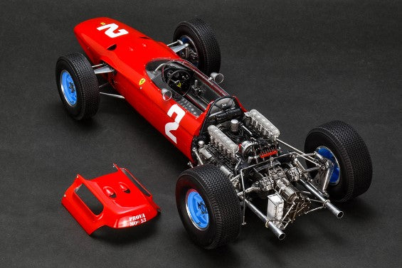 K835 Model Factory Hiro 1:12 Ferrari 512F1 Ver.B 1965 Netherlands GP 7th #2 J.Surtees Fulldetail Kit