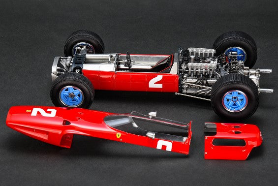 K835 Model Factory Hiro 1:12 Ferrari 512F1 Ver.B 1965 Netherlands GP 7th #2 J.Surtees Fulldetail Kit