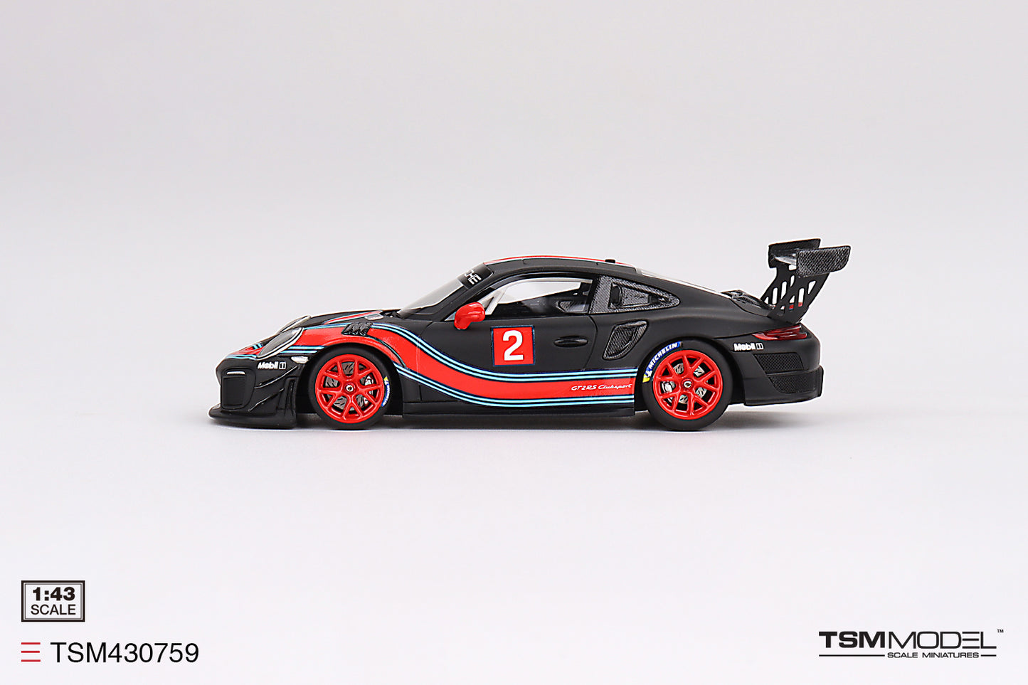 [ Back-order ] TSM TSM430759 1:43 Porsche 911 GT2 RS Clubsport Presentation model car