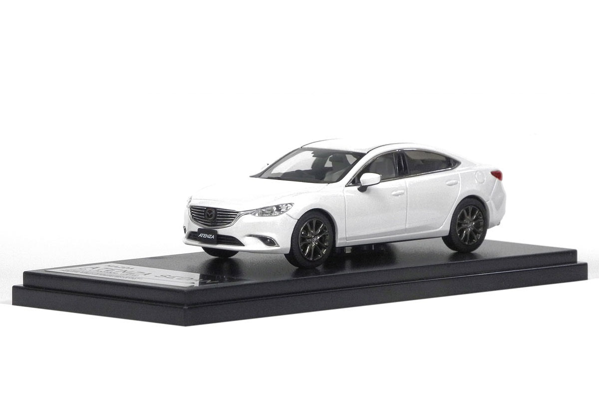 [ Back-order ] Hi-Story HS137WH 1:43 MAZDA ATENZA DiecastSEDAN (2016) Snowflake White Pearl Mica Diecast