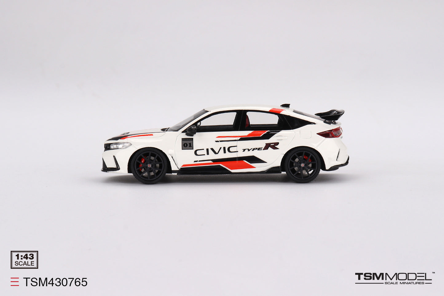 [ Back-order ] TSM TSM430765 1:43 Honda Civic Type R 2023 Honda Thanksday Vietnam model car