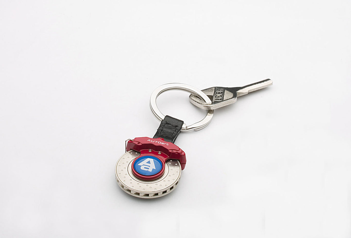 [Back-order] AUTOart 40091 Brake Disc Key Chain (6-POT/Red Caliper)