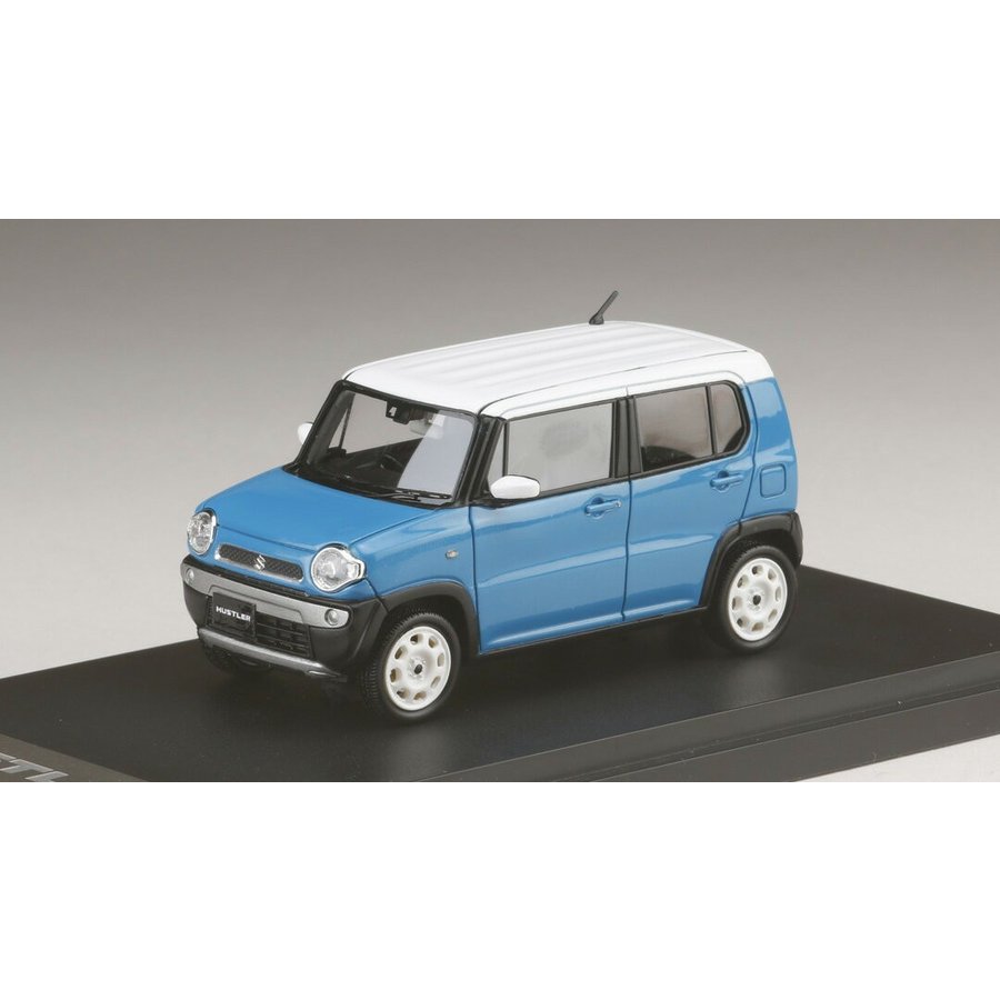[ Back-order ] MARK43 PM4388GBL 1:43 SUZUKI HUSTLER G Summer Blue Metallic resin model car