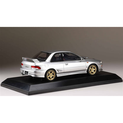 [ Back-order ] Hobby Japan HJ1812ES 1:18 SUBARU IMPREZA WRX type R Sit Version IV GC8 1997 LIGHT SILVER METALLIC Resin model car
